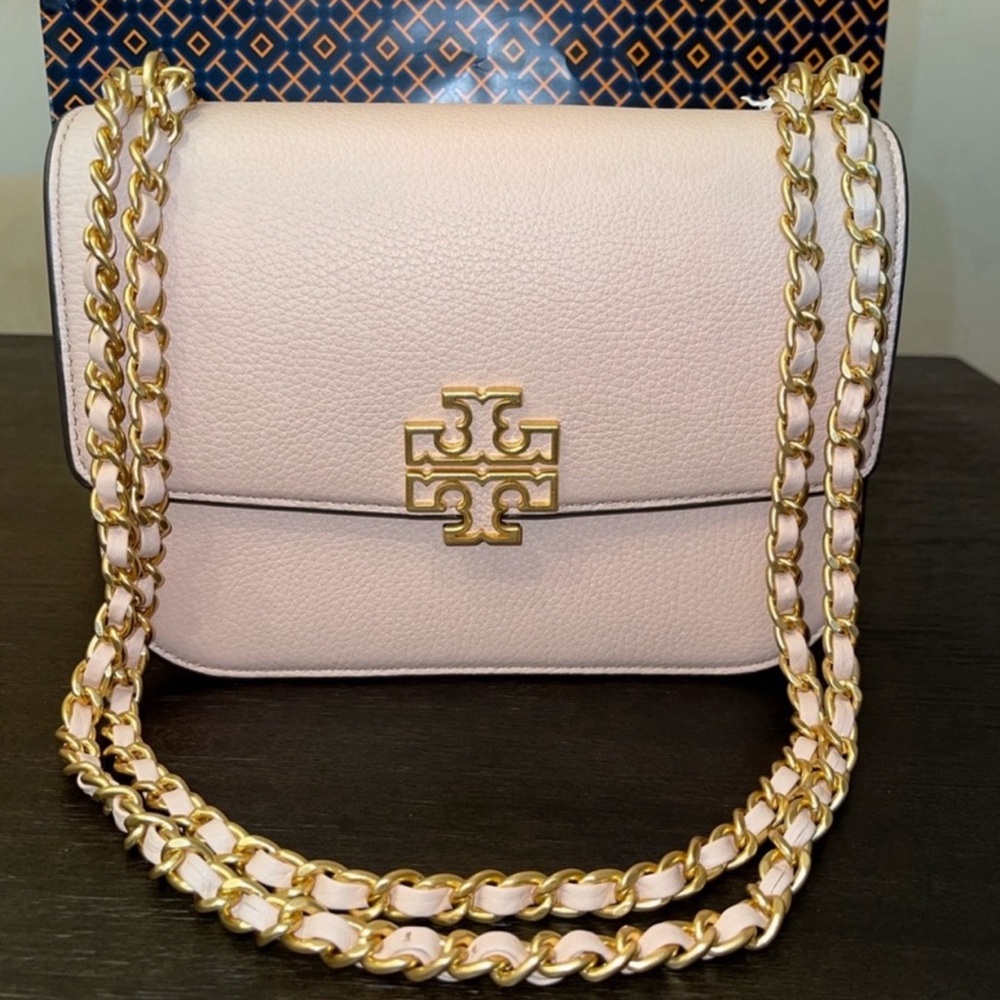 NWT TORY BURCH BRITTEN ADJUSTABLE SHOULDER BAG